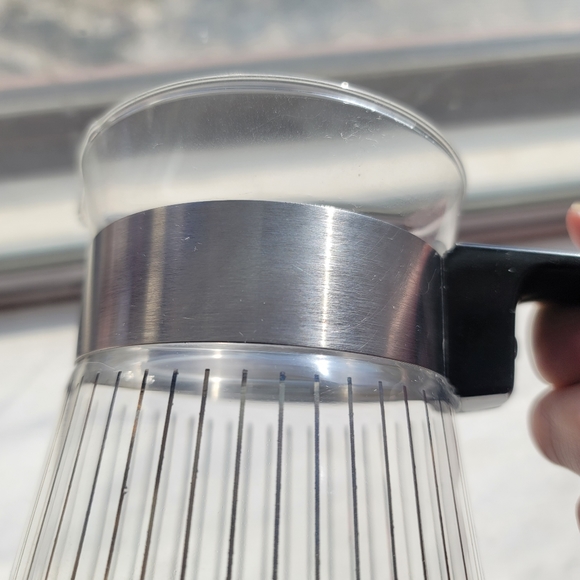 Vintage MCM Pyrex 4 cup Coffee Carafe pot. In perfect vintage shape! Like new! - Picture 9 of 11